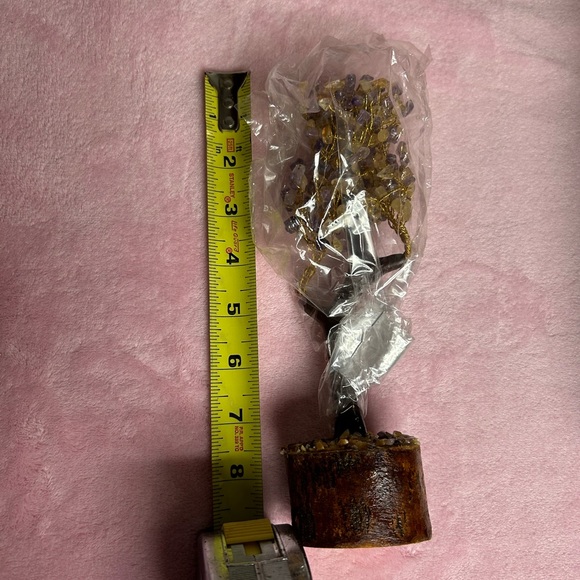 Fashionzaadi - Amethyst Crystals and Citrine Stones Bonsai Tree - Picture 4 of 4